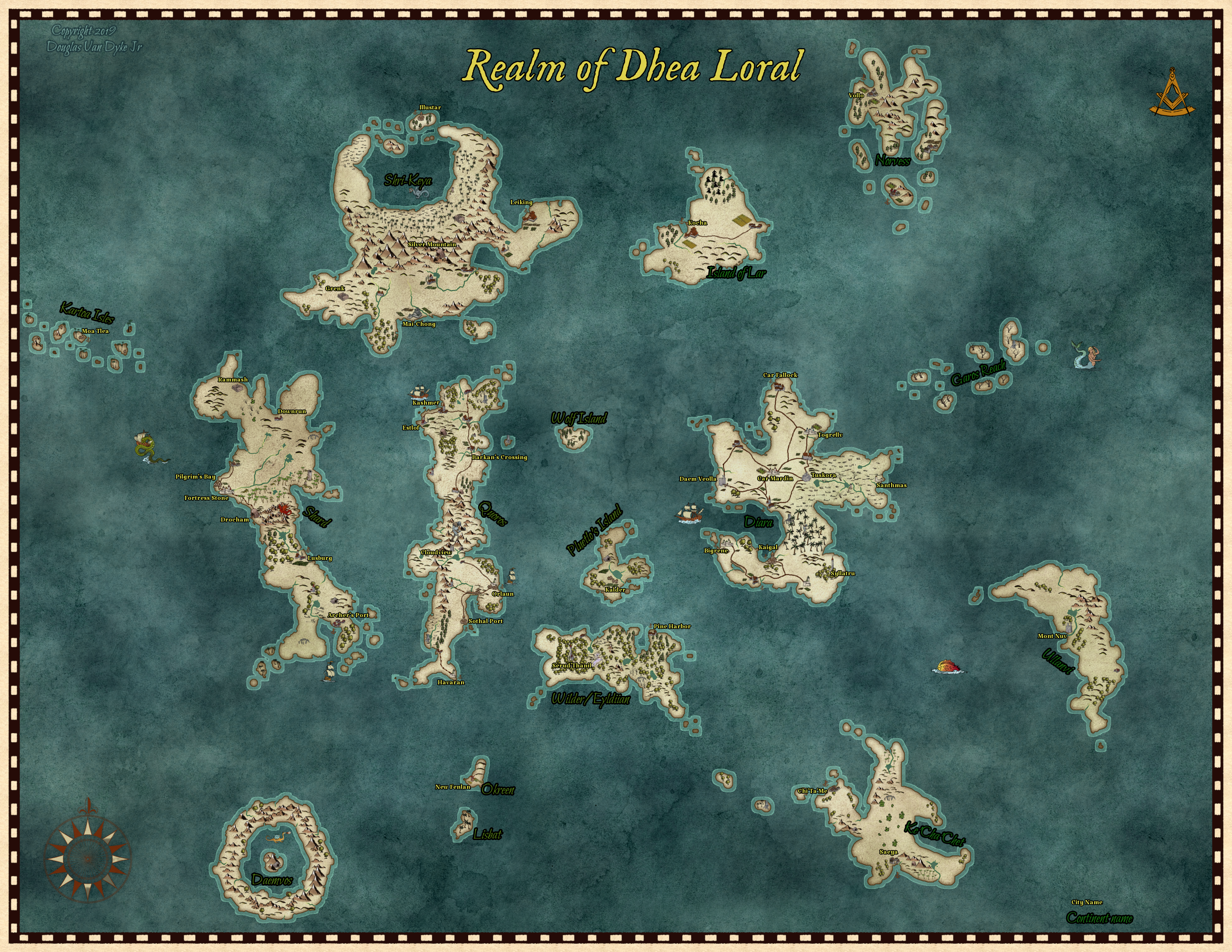 An Updated Map of the Realm
